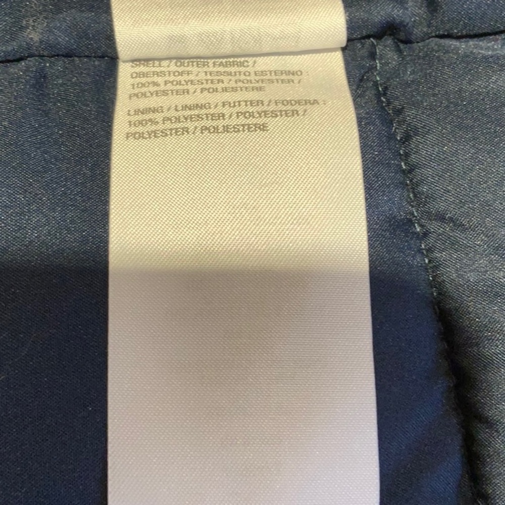 Puffer Vest with sleeves - Navy - Picture 6 of 6